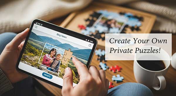 Створюй власні приватні пазли!