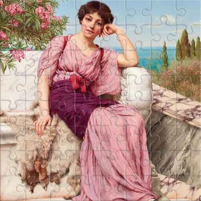 Dulces sueños (de John William Godward) Rompecabezas