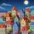 Night City and the Full Moon Jigsaw Puzzle