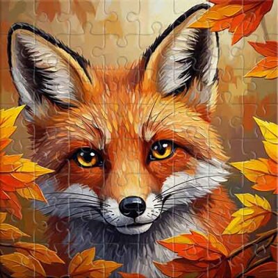 Portrait d'automne d'une beauté rousse