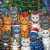 Gatitos navideños y regalos Rompecabezas