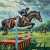 Jump Over the Barrier Jigsaw Puzzle