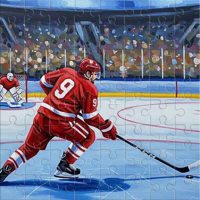 Швидкість на льоду Пазл