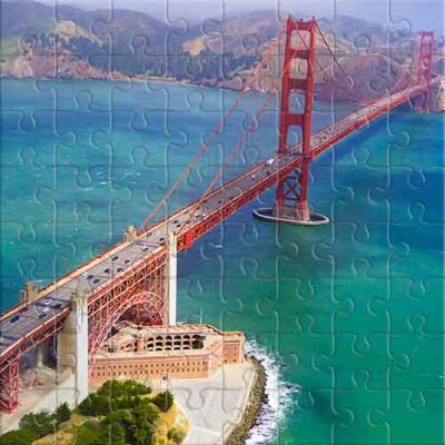 Golden Gate Bridge (San Francisco, USA) Jigsaw Puzzle