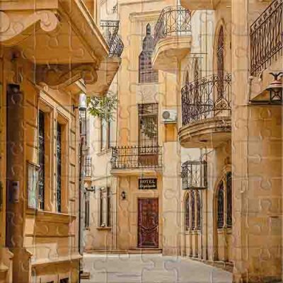 Old City Street (Baku) Jigsaw Puzzle