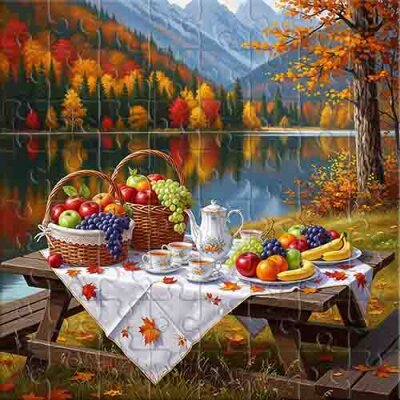 Warm Autumn Day Jigsaw Puzzle
