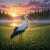 Stork at Sunset Jigsaw Puzzle