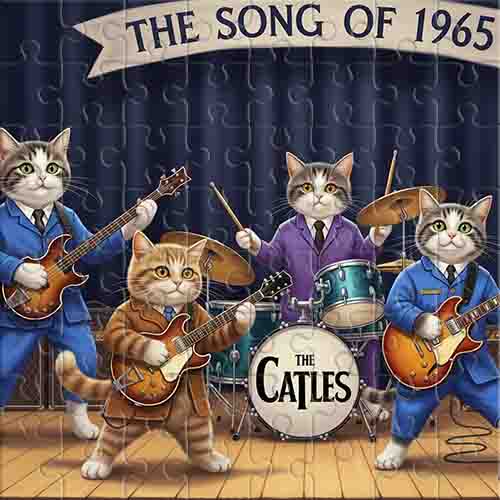 Retro Kitties on the Big Stage