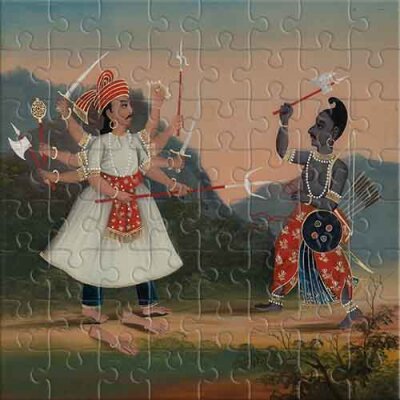 The Great Battle of Kartavirya and Parashurama Jigsaw Puzzle