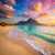 Golden Coast at the Foot of the Mountains Jigsaw Puzzle