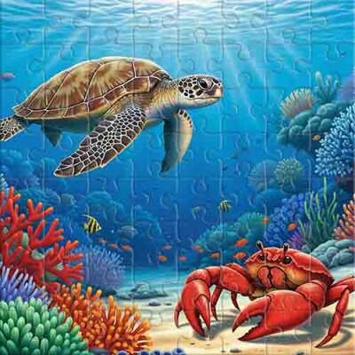 La vida en un arrecife de coral