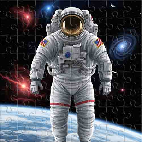 Астронавт у відкритому космосі