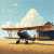 Retro Biplane Under the Summer Sky Jigsaw Puzzle