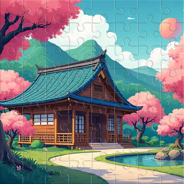 Japanische Harmonie Puzzle