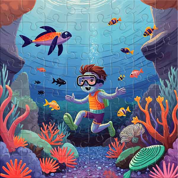 Aventure sous-marine Puzzle