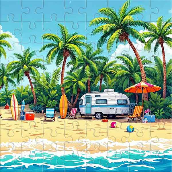 Sommerparadies Puzzle
