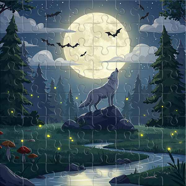 Lied des Vollmonds Puzzle