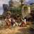 Italienische Banditen von päpstlichen Truppen überrascht (von Horace Vernet) Puzzle