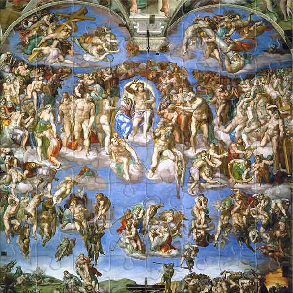 Das Jüngste Gericht (Michelangelo) Puzzle