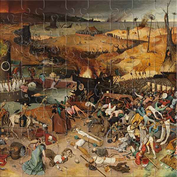 Le Triomphe de la Mort (par Pieter Bruegel l’Ancien) Puzzle