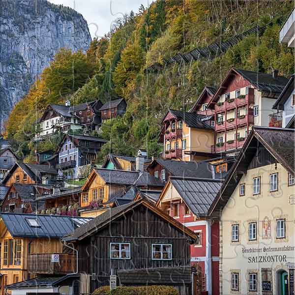 Alpines Juwel (Hallstatt, Österreich) Puzzle