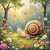 Snail in the Land of Butterflies Jigsaw Puzzle Snail in the Land of Butterflies Jigsaw Puzzle