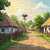 Ukrainian Village at the End of the 19th Century Jigsaw Puzzle Ukrainian Village at the End of the 19th Century Jigsaw Puzzle