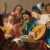 The Concert (by Gerard van Honthorst) Jigsaw Puzzle