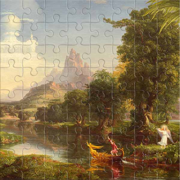 The Voyage of Life: Youth (by Thomas Cole) Jigsaw Puzzle
