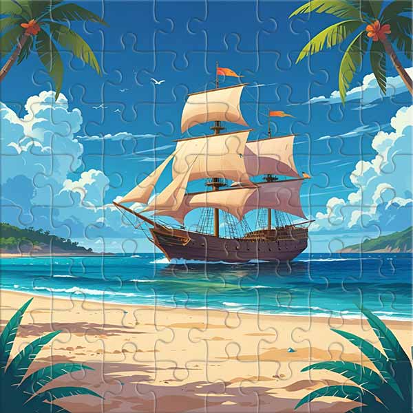 Mystery of the Tropical Islands Jigsaw Puzzle