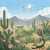Blooming Cacti and Wild Animals Jigsaw Puzzle Blooming Cacti and Wild Animals Jigsaw Puzzle