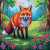 Fox on a Glade in the Summer Forest Jigsaw Puzzle