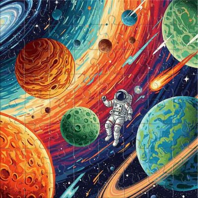 En algún lugar en las profundidades del espacio