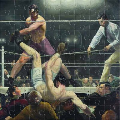 Dempsey und Firpo (von George Bellows) Puzzle