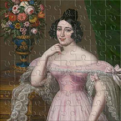Porträt von Rosa Theresia (Jan Rombauer) Puzzle