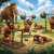 Prehistoric Fitness Club in a Clearing Jigsaw Puzzle