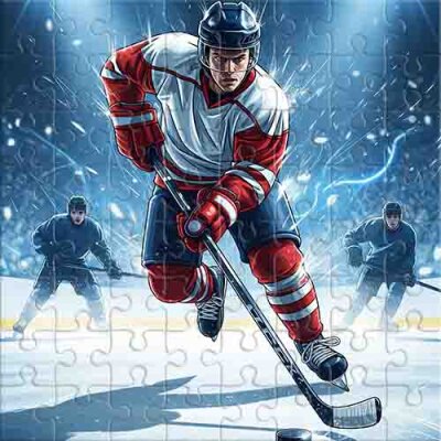 Attaque rapide sur glace Puzzle