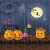 Halloween-Stillleben mit Kürbissen und Süßigkeiten Puzzle