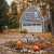 Herbstdekoration mit Fahrrad Puzzle