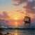 Sailing Ship Against the Evening Sun Jigsaw Puzzle