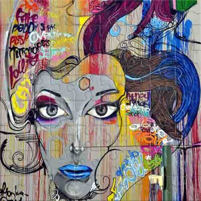 Le monde vibrant des artistes de rue Puzzle