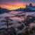 Dawn Over a Mountain River Jigsaw Puzzle