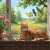 Ginger Cat on a Sunny Windowsill Jigsaw Puzzle