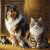 Fluffy Pet Companions Jigsaw Puzzle