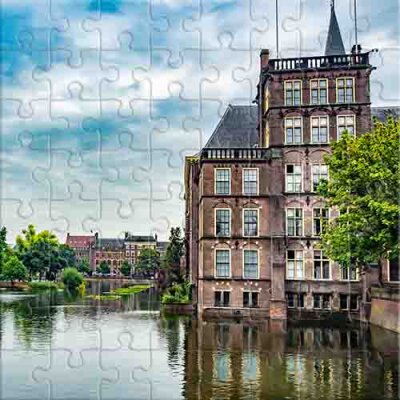 Le complexe parlementaire au centre de La Haye Puzzle