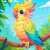Sun Conure in the Tropical Jungle Jigsaw Puzzle