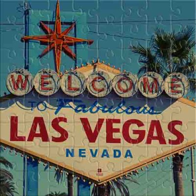 Welcome to Las Vegas Jigsaw Puzzle