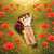 Date in a Poppy Field Jigsaw Puzzle
