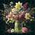 Floral Still Life in a Glass Vase Jigsaw Puzzle