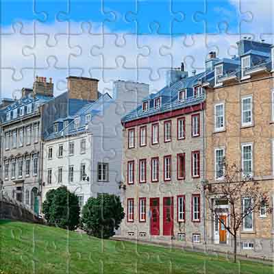 Arquitectura del Viejo Quebec Rompecabezas